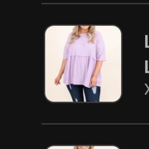 Lavender Women's Shirt, XL